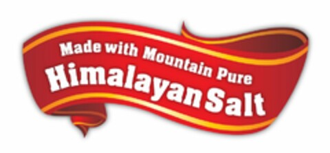 MADE WITH MOUNTAIN PURE HIMALAYAN SALT Logo (USPTO, 28.01.2015)