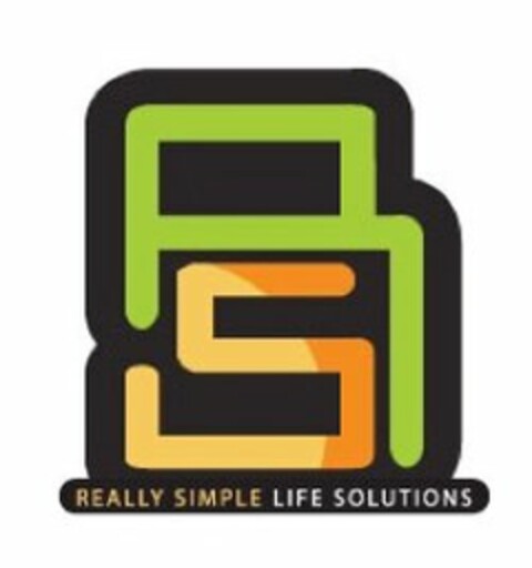 RS REALLY SIMPLE LIFE SOLUTIONS Logo (USPTO, 19.02.2015)