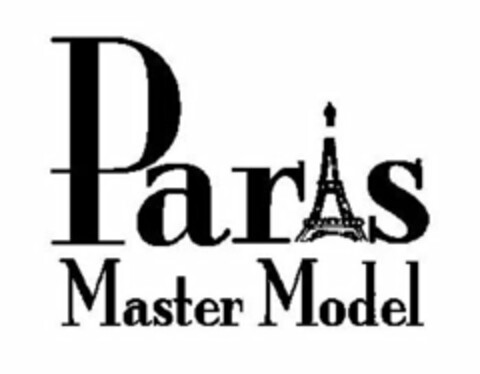 PARIS MASTER MODEL Logo (USPTO, 28.04.2015)