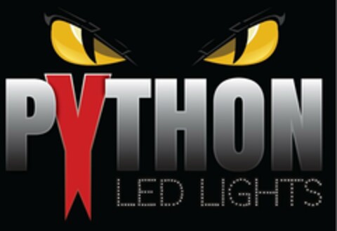 PYTHON LED LIGHTS Logo (USPTO, 06/10/2015)