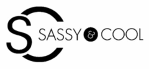 SC SASSY & COOL Logo (USPTO, 21.07.2015)