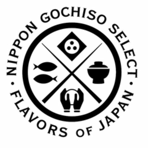 · NIPPON GOCHISO SELECT ·FLAVORS OF JAPAN Logo (USPTO, 16.12.2015)