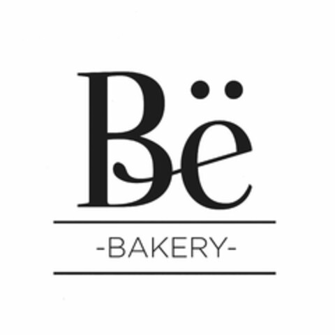 BË -BAKERY- Logo (USPTO, 01/21/2016)