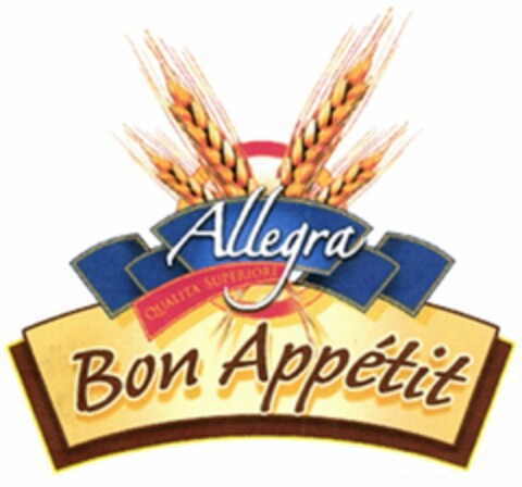 ALLEGRA QUALITA SUPERIORE BON APPETIT Logo (USPTO, 24.02.2016)