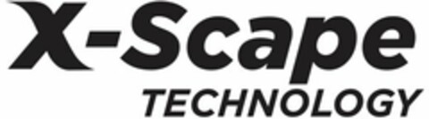X-SCAPE TECHNOLOGY Logo (USPTO, 29.06.2016)