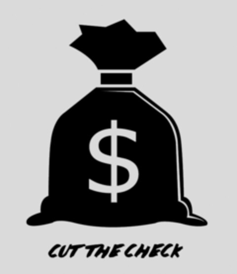 $ CUT THE CHECK Logo (USPTO, 12.08.2016)