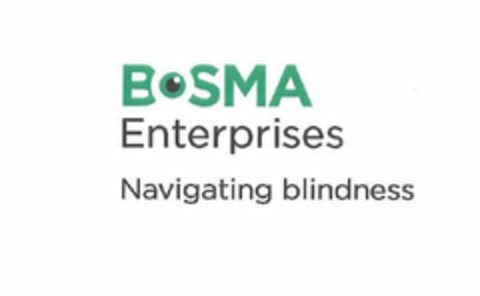 BOSMA ENTERPRISES NAVIGATING BLINDNESS Logo (USPTO, 26.10.2016)