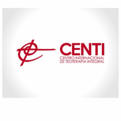 CENTI CENTRO INTERNACIONAL DE TEOTERAPIA INTEGRAL Logo (USPTO, 21.12.2016)