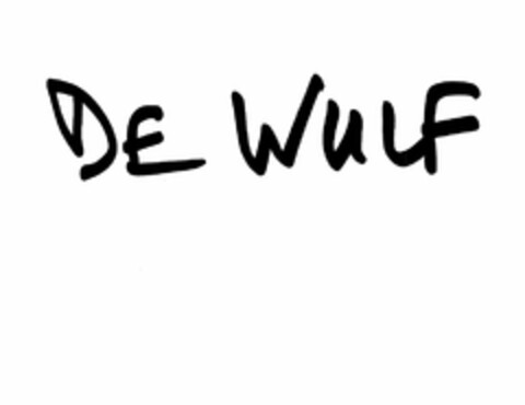 DE WULF Logo (USPTO, 07/12/2017)