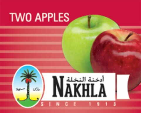 TWO APPLES NAKHLA SINCE 1913 Logo (USPTO, 29.11.2017)