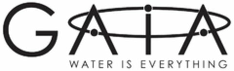 GAIA WATER IS EVERYTHING Logo (USPTO, 06.12.2017)