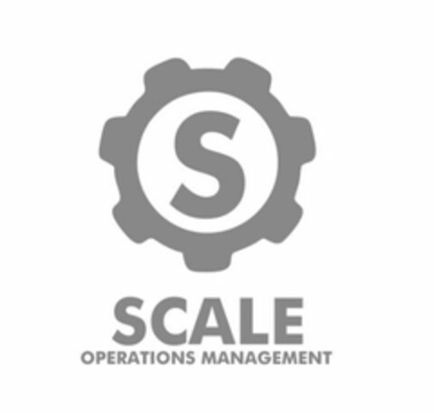 S SCALE OPERATIONS MANAGEMENT Logo (USPTO, 20.02.2018)