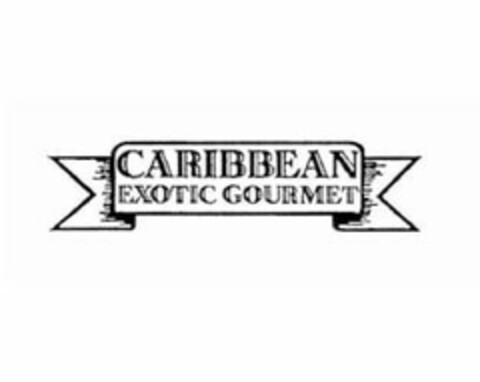 CARIBBEAN EXOTIC GOURMET Logo (USPTO, 19.03.2018)