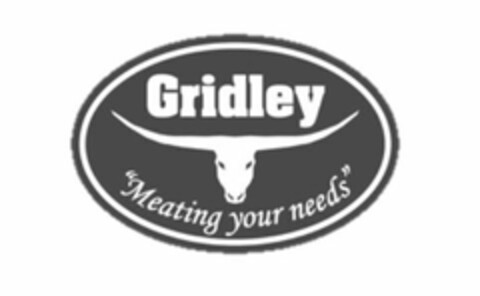 GRIDLEY MEATING YOUR NEEDS Logo (USPTO, 06/28/2018)