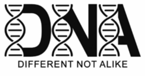 DNA DIFFERENT NOT ALIKE Logo (USPTO, 16.07.2018)