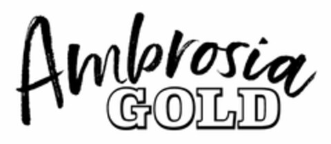 AMBROSIA GOLD Logo (USPTO, 08/09/2018)