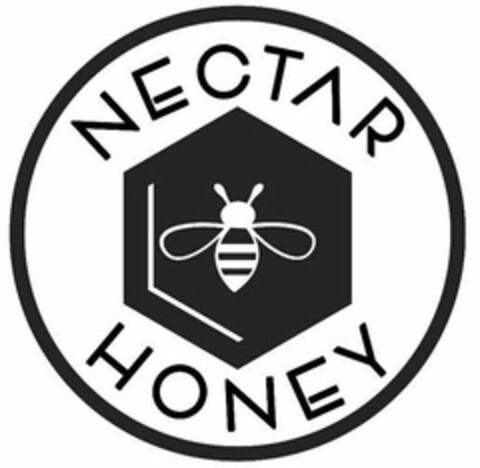 NECTAR HONEY Logo (USPTO, 03/20/2019)