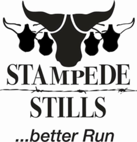 STAMPEDE STILLS ...BETTER RUN Logo (USPTO, 04.04.2019)