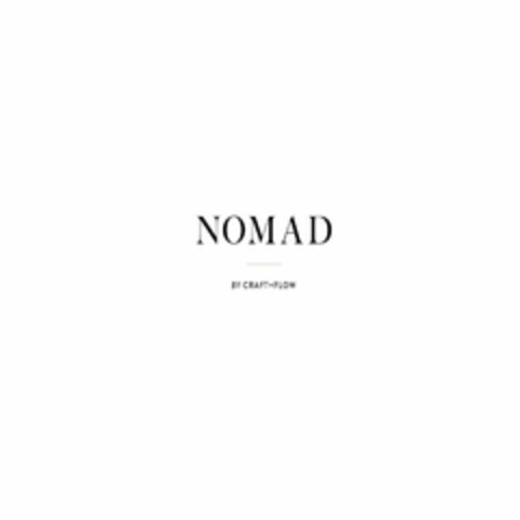 NOMAD BY CRAFT + FLOW. Logo (USPTO, 26.06.2019)