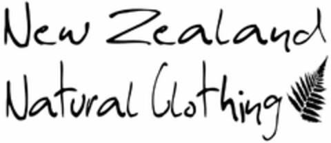 NEW ZEALAND NATURAL CLOTHING Logo (USPTO, 16.07.2020)