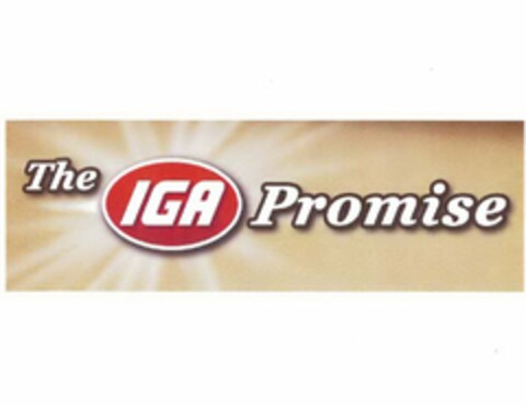 THE IGA PROMISE Logo (USPTO, 06/08/2009)