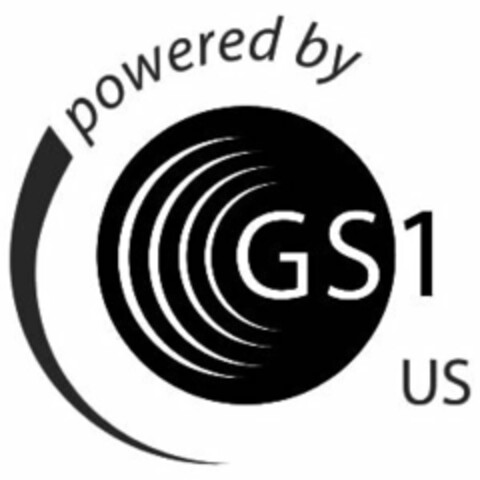 POWERED BY GS1 US Logo (USPTO, 16.10.2009)