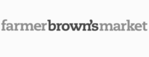 FARMER BROWN'S MARKET Logo (USPTO, 25.11.2009)