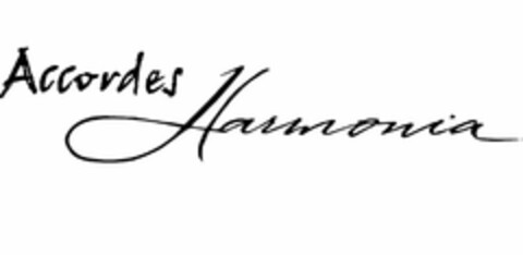ACCORDES HARMONIA Logo (USPTO, 18.01.2010)