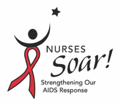 NURSES SOAR! STRENGTHENING OUR AIDS RESPONSE Logo (USPTO, 14.03.2010)