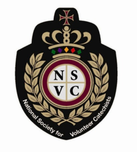 NSVC NATIONAL SOCIETY FOR VOLUNTEER CATECHISTS Logo (USPTO, 01.03.2011)