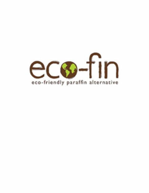 ECO-FIN ECO-FRIENDLY PARAFFIN ALTERNATIVE Logo (USPTO, 05/09/2011)