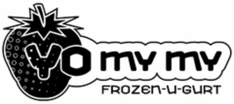 YO MY MY FROZEN-U-GURT Logo (USPTO, 31.05.2011)