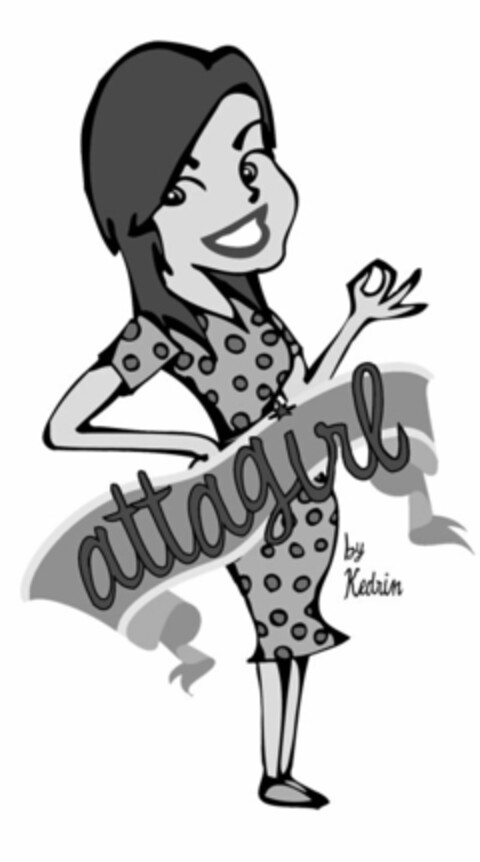 ATTAGIRL BY KEDRIN Logo (USPTO, 08.06.2011)