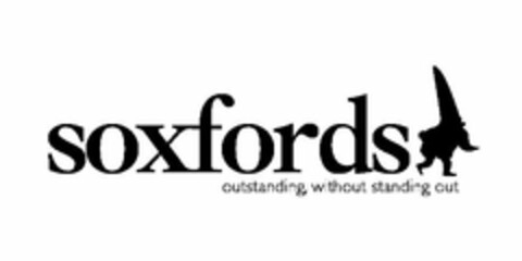 SOXFORDS OUTSTANDING, WITHOUT STANDING OUT Logo (USPTO, 06/27/2011)