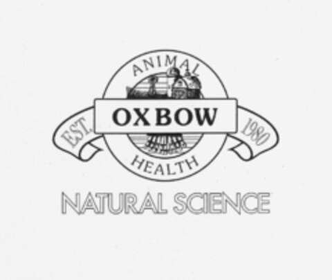 OXBOW ANIMAL HEALTH EST. 1980 NATURAL SCIENCE Logo (USPTO, 30.05.2012)