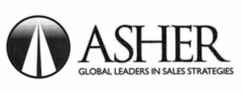 ASHER GLOBAL LEADERS IN SALES STRATEGIES Logo (USPTO, 06/27/2012)