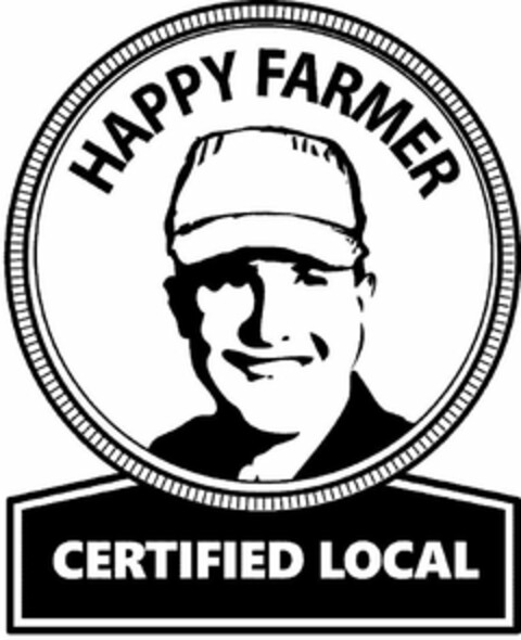 HAPPY FARMER CERTIFIED LOCAL Logo (USPTO, 30.08.2012)