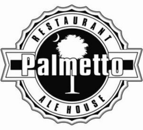 PALMETTO RESTAURANT ALE HOUSE Logo (USPTO, 12/18/2012)