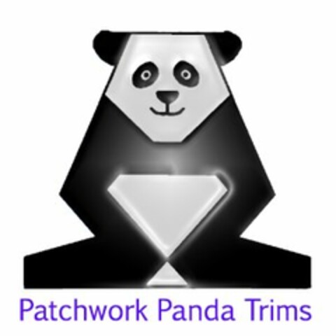 PATCHWORK PANDA TRIMS Logo (USPTO, 22.02.2013)