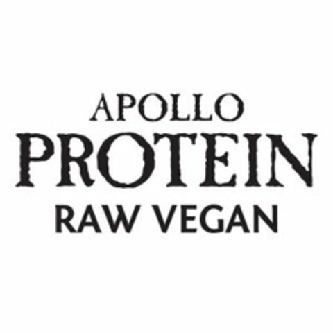 APOLLO PROTEIN RAW VEGAN Logo (USPTO, 04/09/2013)