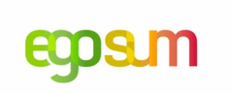 EGO SUM Logo (USPTO, 04/23/2013)