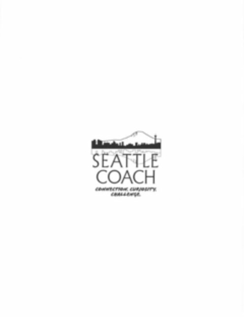 SEATTLE COACH CONNECTION. CURIOSITY. CHALLENGE. Logo (USPTO, 01.05.2013)