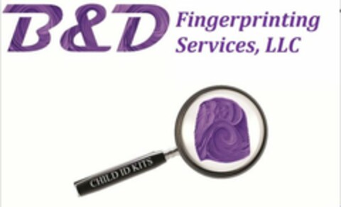 B&D FINGERPRINTING SERVICES, LLC CHILD ID KITS B&D Logo (USPTO, 04.05.2013)