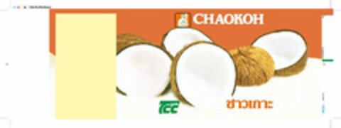 CHAOKOH TCC Logo (USPTO, 05/09/2013)