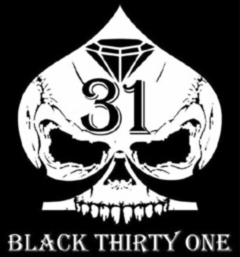 31 BLACK THIRTY ONE Logo (USPTO, 23.07.2013)