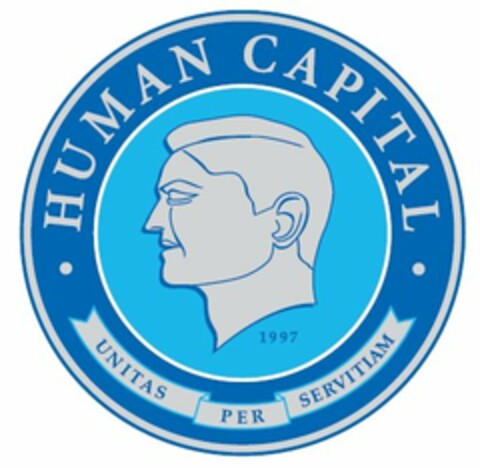 HUMAN CAPITAL UNITAS PER SERVITIAM 1997 Logo (USPTO, 07/24/2014)