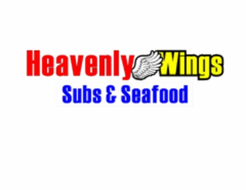 HEAVENLY WINGS SUBS & SEAFOOD Logo (USPTO, 11.02.2015)