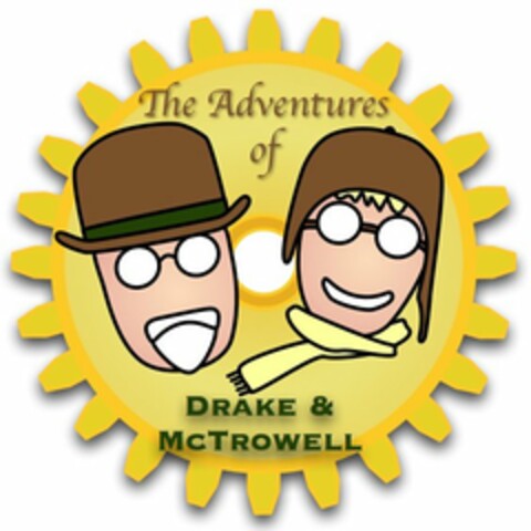 THE ADVENTURES OF DRAKE & MCTROWELL Logo (USPTO, 02/13/2015)