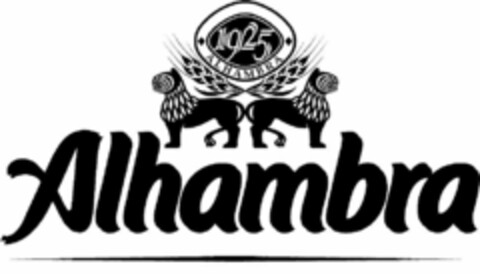 1925 ALHAMBRA ALHAMBRA Logo (USPTO, 07/30/2015)