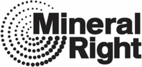 MINERAL RIGHT Logo (USPTO, 12.11.2015)